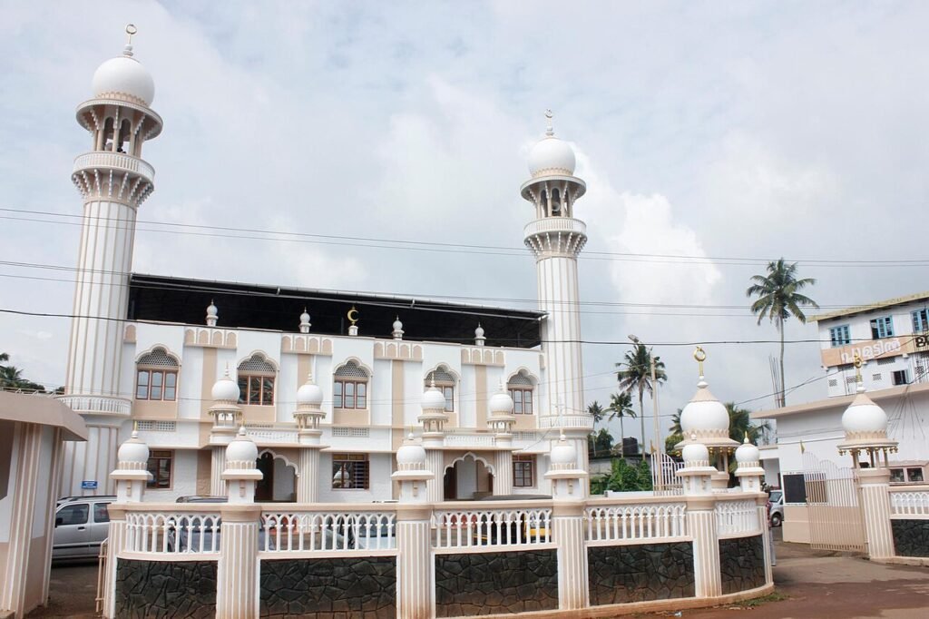 Date Palm Bunches at Mosque Courtyard