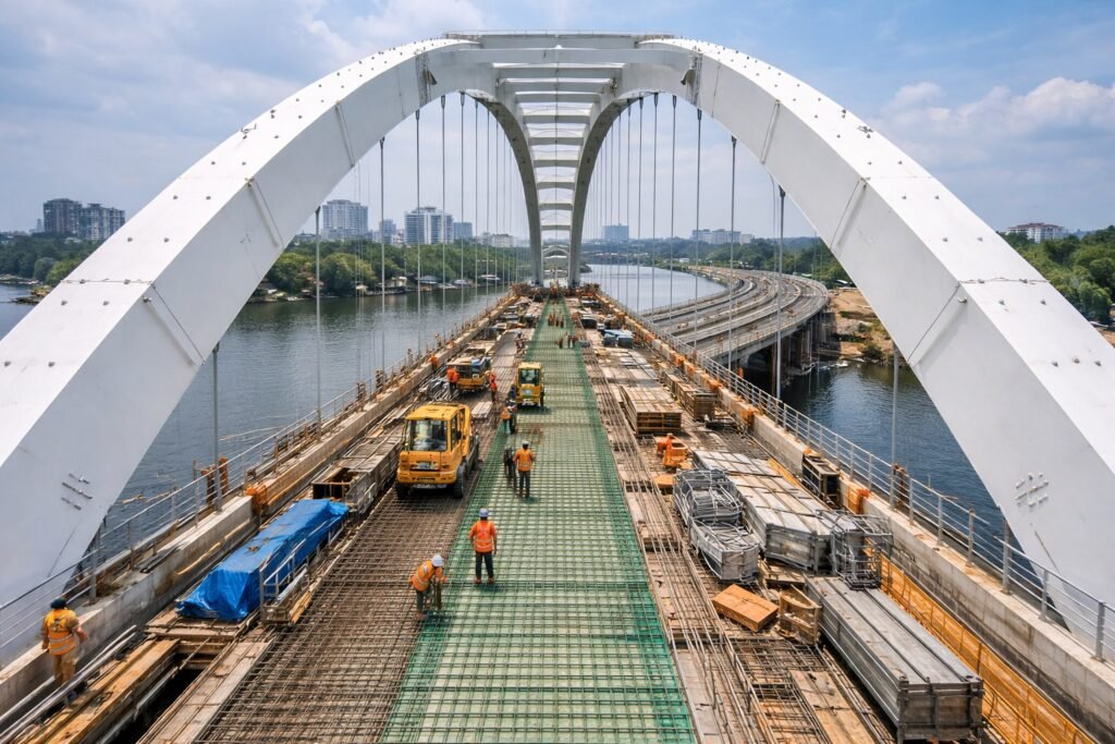 Chilavannoor Bund Bridge 