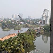 Chilavannoor Bund Bridge Construction