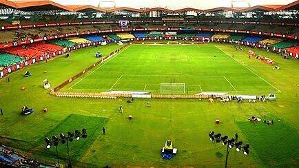 Kaloor Stadium Roof Leakage