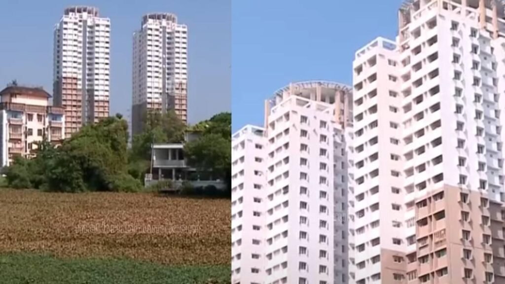 Kochi Chandrakunj Army Flats Demolition