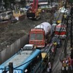 Aroor Elevated Highway Traffic Jam