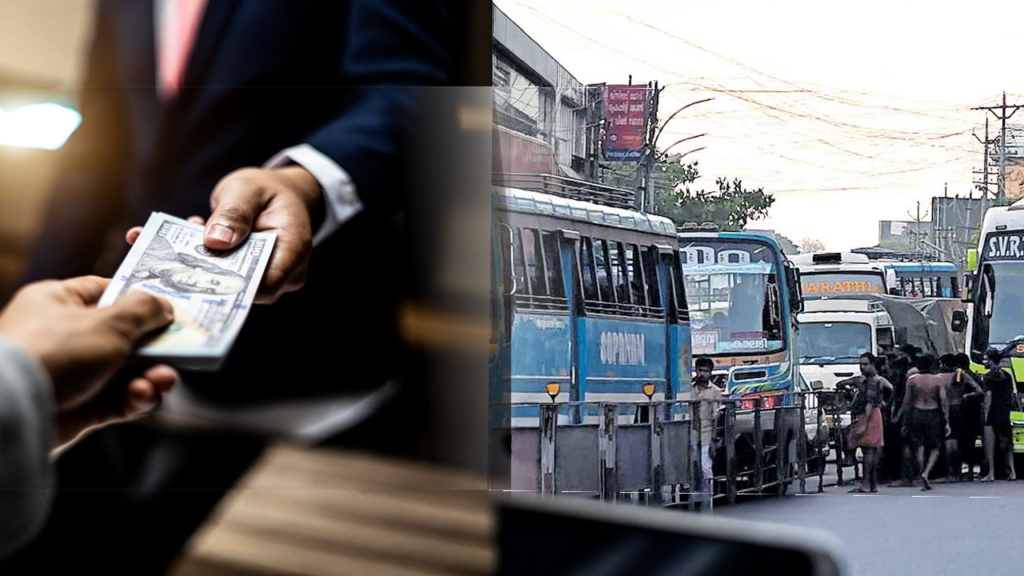 Kalady Mattur Traffic Block