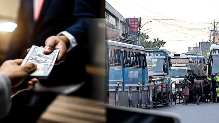 Kalady Mattur Traffic Block