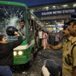 Kochi Kaloor Bus Scooter Clash